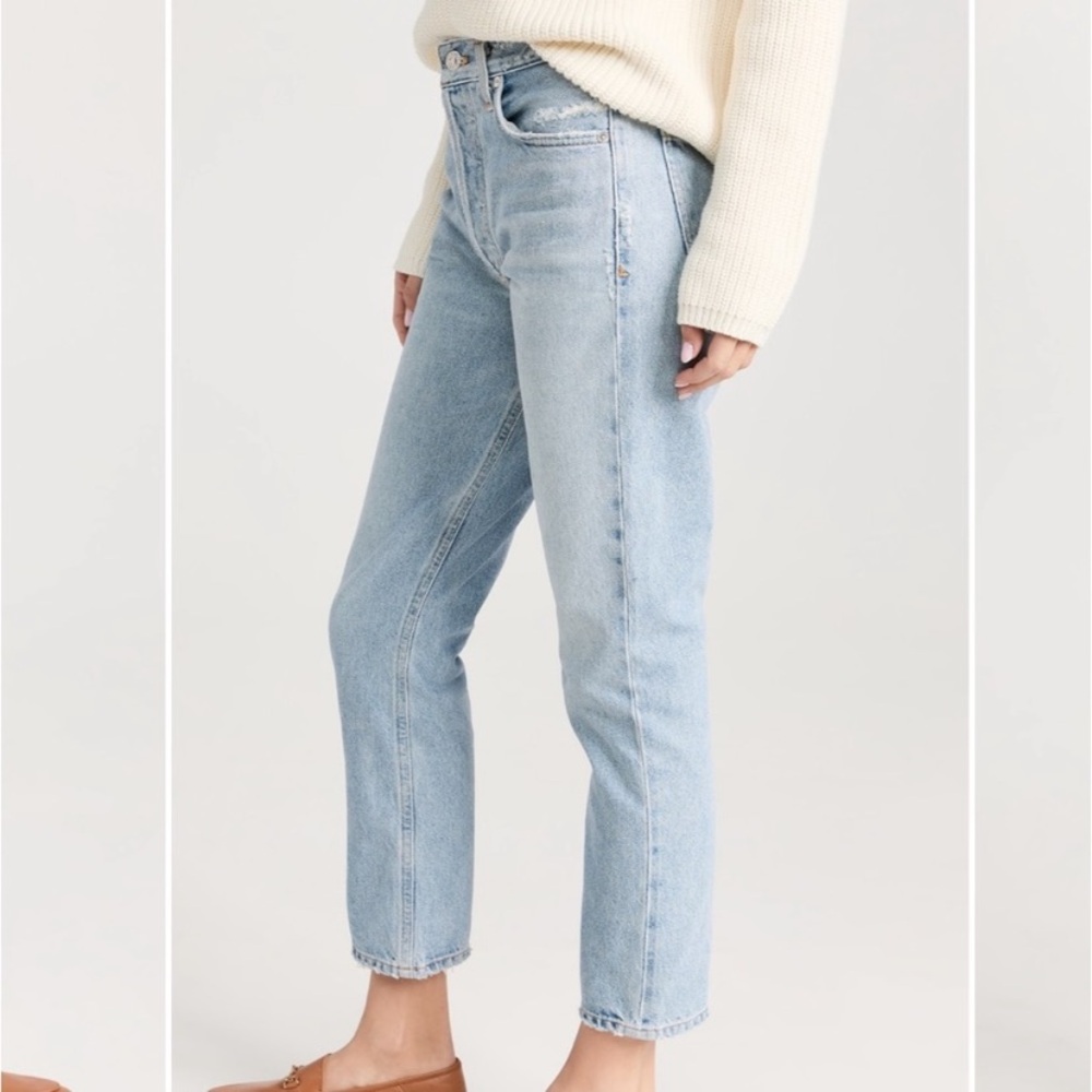 $248 Citizens of Humanity charlotte crop denim jeans 25 - Picture 5 of 12